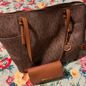 Michael Kors purse and wallet.